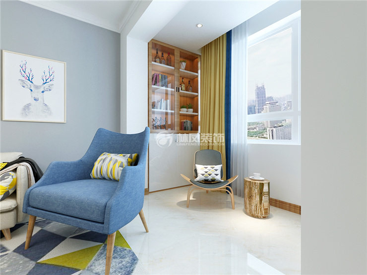 陽臺收納柜設(shè)計裝修效果圖