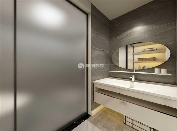 衛(wèi)生間干濕分離設(shè)計(jì)裝修效果圖