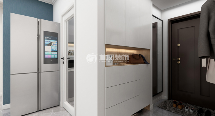 現(xiàn)代風(fēng)格玄關(guān)鞋柜設(shè)計裝修效果圖