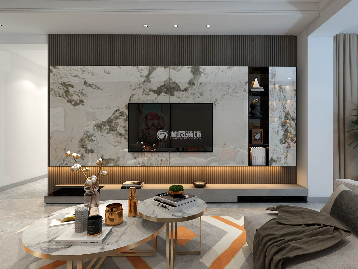 現(xiàn)代風格客廳裝修效果圖