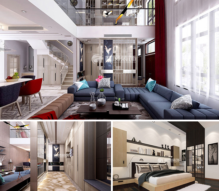 云尚天成247平北歐風格裝修效果圖