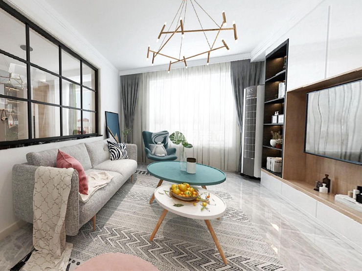 現(xiàn)代風格客廳裝修效果圖