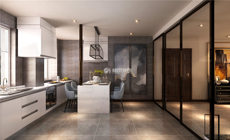 現代輕奢風格裝修效果圖