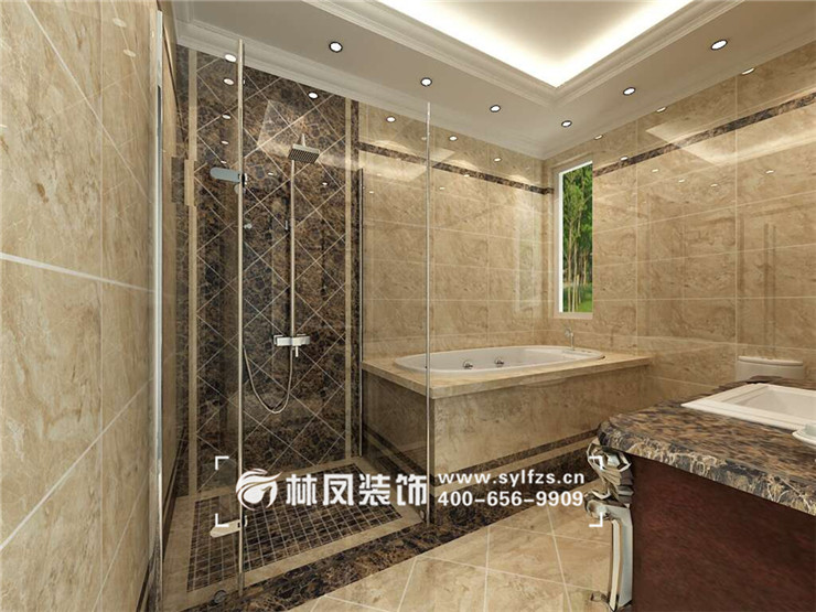 陳聰-美地莊園-160㎡-簡約美式風格-衛(wèi)生間1.jpg