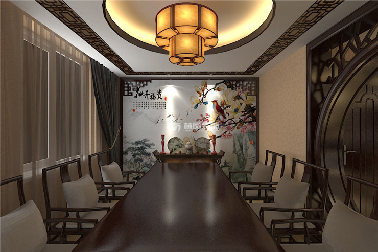 中?？党?205平-中式風(fēng)格-餐廳.jpg