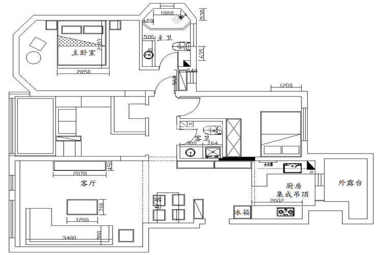 金地錦城-113平-現(xiàn)代風(fēng)格-平面圖.jpg