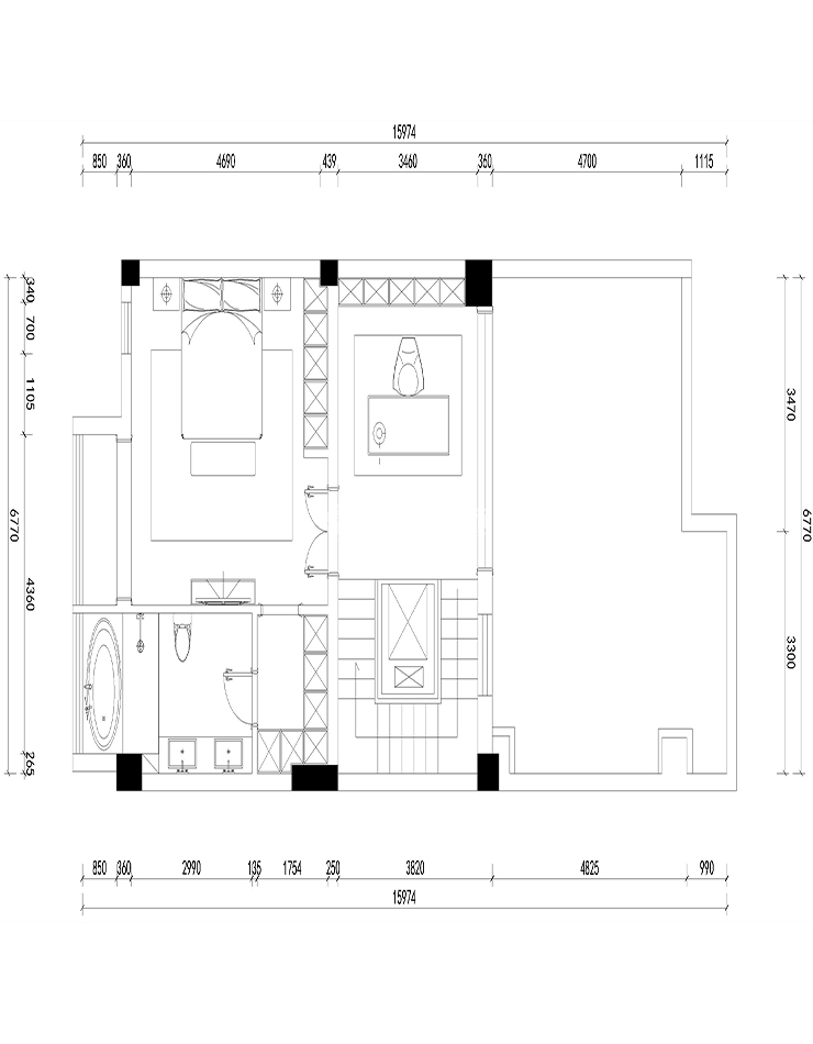 格林觀堂-280平-法式輕奢風(fēng)格-戶(hù)型圖二層.jpg